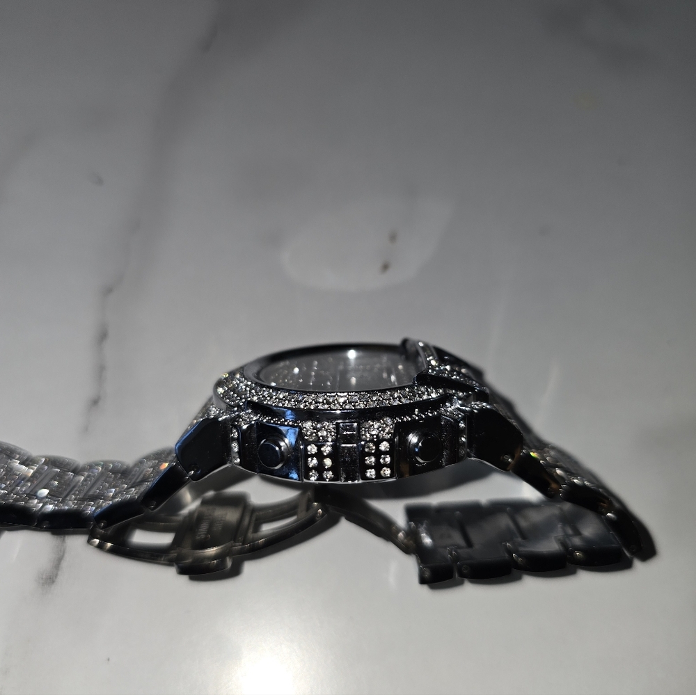 Icey GS Watch With CZ Stones - Picture 4 of 4